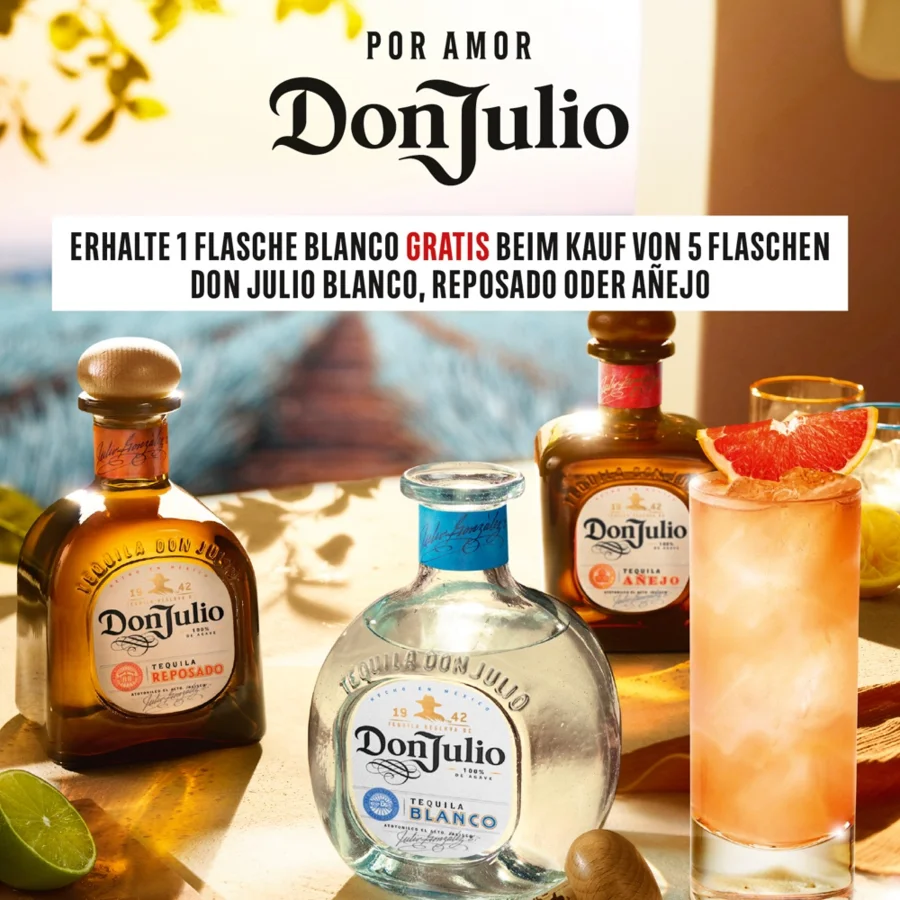 DON JULIO Aktion | Getränke Preuss Münchhagen