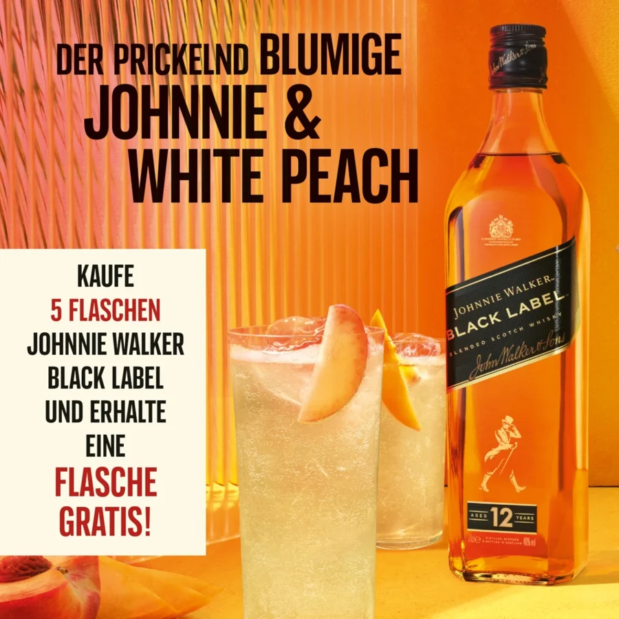 JOHNNIE WALKER BLACK LABEL Aktion 3plus1 | Getränke Preuss Münchhagen