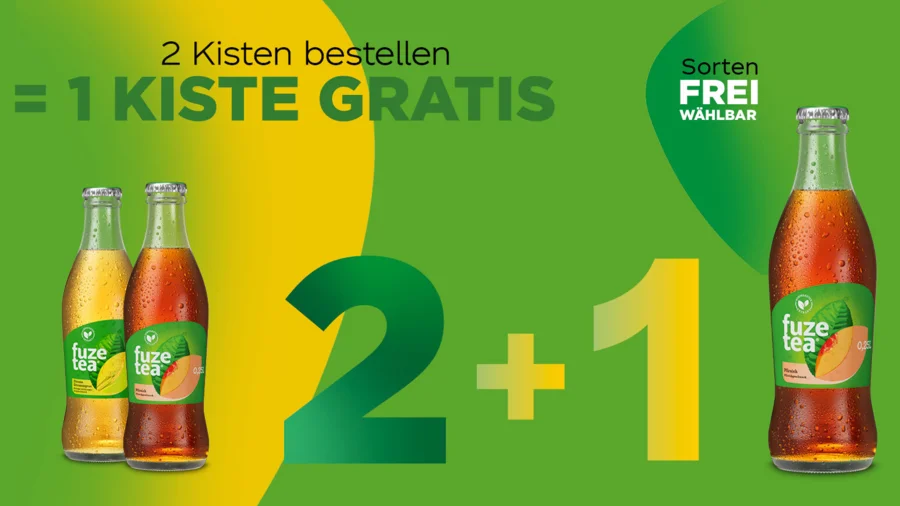 Fuze Tea ThekenTickeraktion 02/2026 | Drinkport